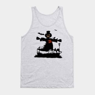 Funny halloween design Tank Top